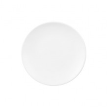 Тарілка десертна Ardesto Lucca White, 19см, кераміка, білий