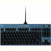 Клавiатура Logitech G PRO Mechanical Keyboard League of Legends Edition - LOL-WAVE2 Blue (920-010537) 