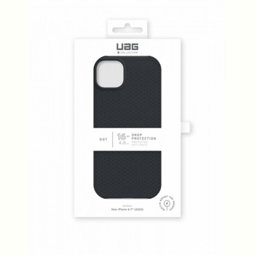 Чохол-накладка Urban Armor Gear Dot Magsafe для Apple iPhone 14 Plus Black (114081314040)