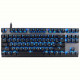Клавіатура бездротова Motospeed GK82 Outemu Blue Ukr (mtgk82bmb) Black USB