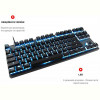 Клавіатура бездротова Motospeed GK82 Outemu Blue Ukr (mtgk82bmb) Black USB