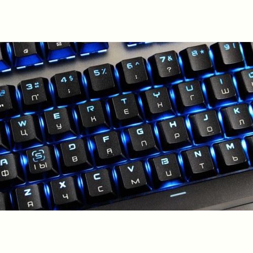 Клавіатура бездротова Motospeed GK82 Outemu Blue Ukr (mtgk82bmb) Black USB