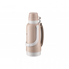 Термос Ardesto Gemini Gourmet, 3200мл, пластик, боросилікатне скло, коричневий