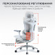 Крісло офісне з підставкою для ніг Sihoo DORO C300L Mesh White with footrest (DORO-C300L-A3-102-JT) Купити в Україні