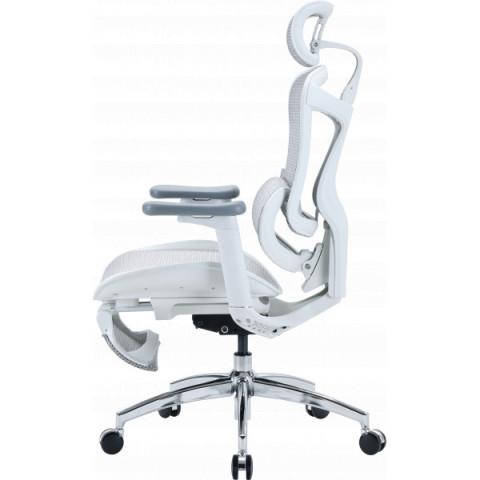 Крісло офісне з підставкою для ніг Sihoo DORO C300L Mesh White with footrest (DORO-C300L-A3-102-JT) Купити в Україні