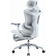 Крісло офісне з підставкою для ніг Sihoo DORO C300L Mesh White with footrest (DORO-C300L-A3-102-JT) Купити в Україні