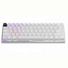 Клавiатура бездротова Logitech G PRO X 60 TKL GX Optical Tactile White (920-011930)