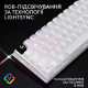 Клавiатура бездротова Logitech G PRO X 60 TKL GX Optical Tactile White (920-011930)