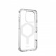 Чохол-накладка Urban Armor Gear Magsafe для Apple iPhone 16 Pro Plyo Ice/White (114480114341)