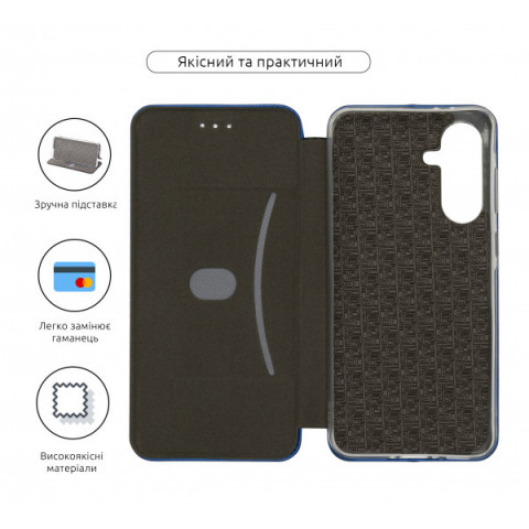 Чохол-книжка ArmorStandart G-Case для Samsung A56 5G Blue (ARM83059)