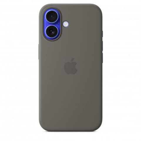 Чохол Apple iPhone 16 Silicone Case with MagSafe Stone Gray (MYY33)