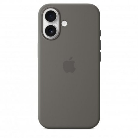 Чохол Apple iPhone 16 Silicone Case with MagSafe Stone Gray (MYY33)