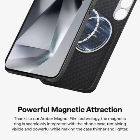 Чохол Pitaka Ultra-Slim Case для Samsung Galaxy S25 Black/Grey Twill (KS2501)