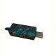 Адаптер XoKo USB - DC (M/M), 5/12В, 0.8 м, Black (DC-5-12-1,5A)