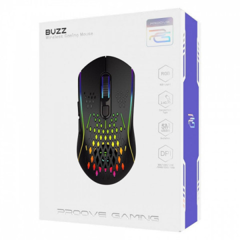 Бездротова ігрова миша Proove Gaming Buzz black Купити в Україні