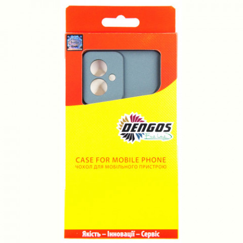 Чохол-накладка Dengos Carbon для Motorola Moto G55 Grey (DG-TPU-CRBN-249)