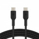 Кабель Belkin Braided USB Type-C-USB Type-C, 1м Black (CAB004BT1MBK)