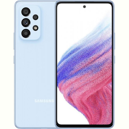 Смартфон Samsung Galaxy A53 5G SM-A536 6/128GB Dual Sim Light Blue (SM-A536ELBDSEK)_UA