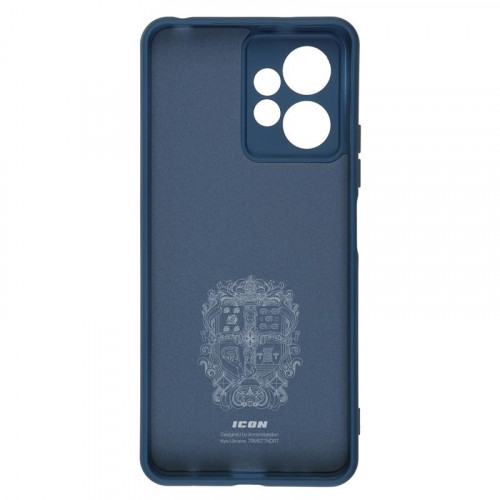 Чохол-накладка Armorstandart Icon для Xiaomi Redmi Note 12 4G Camera cover Dark Blue (ARM67701)