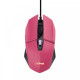 Миша Trust GXT 109 Felox, RGB, USB-A, рожевий