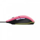 Миша Trust GXT 109 Felox, RGB, USB-A, рожевий