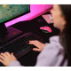 Миша Trust GXT 109 Felox, RGB, USB-A, рожевий