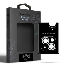 Захисне скло для камери ArmorStandart Supreme Black Icon для iPhone 15/15 Plus Clear (ARM76599)