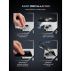 Захисне скло для камери ArmorStandart Supreme Black Icon для iPhone 15/15 Plus Clear (ARM76599)