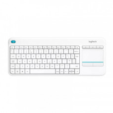 Клавіатура бездротова Logitech K400 Plus White (920-007146)