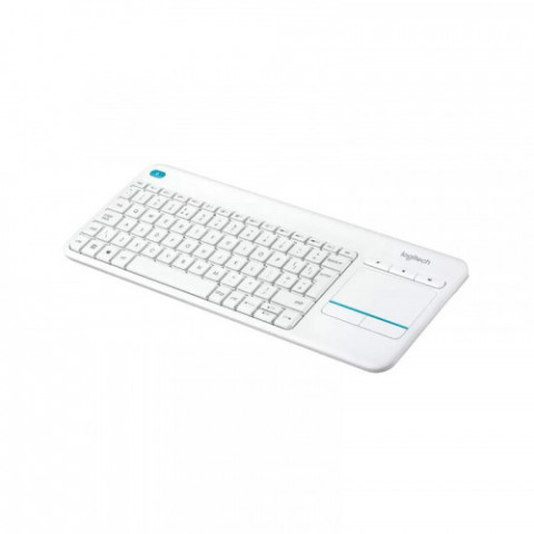 Клавіатура бездротова Logitech K400 Plus White (920-007146)