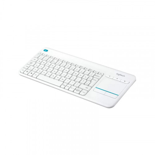 Клавіатура бездротова Logitech K400 Plus White (920-007146)