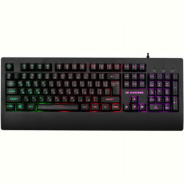 Клавіатура 2E Gaming KG330 LED Ukr (2E-KG330UBK) Black USB