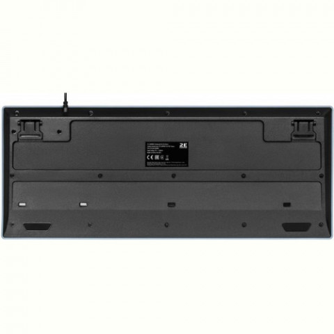 Клавіатура 2E Gaming KG330 LED Ukr (2E-KG330UBK) Black USB