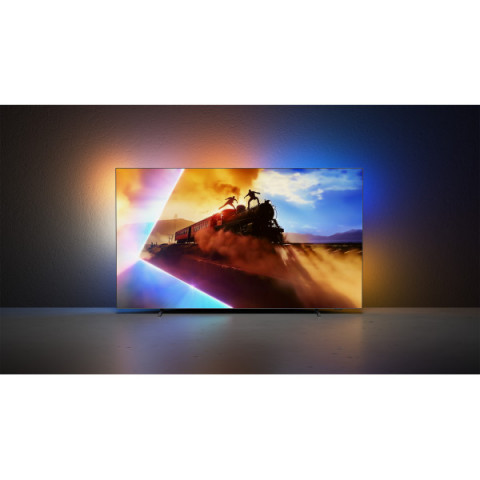 Телевізор 77" Philips OLED 4K 120Hz Smart Titan OS Black Ambilight