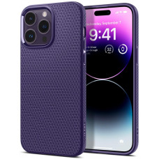 Чохол Spigen для Apple iPhone 14 Pro Max Liquid Air, Deep Purple (ACS05575)