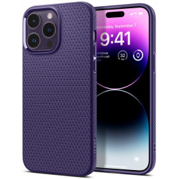 Чохол Spigen для Apple iPhone 14 Pro Max Liquid Air, Deep Purple (ACS05575)