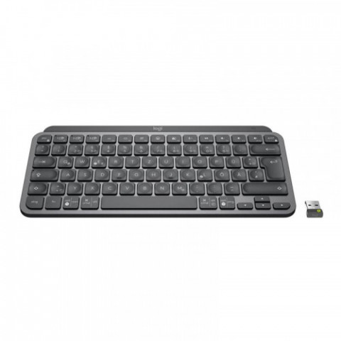 Клавіатура бездротова Logitech MX Keys Mini For Business Wireless Illuminated US Graphite (920-010608)