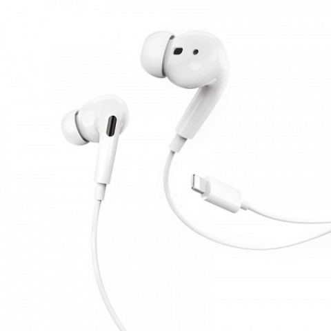 Гарнітура Hoco M1 Pro Lightning White (M1PLW)