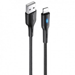 Кабель Usams US-SJ425 USB - Lightning, 1.2 м, Black (SJ425USB01)