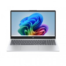 Ноутбук HP OmniBook 3 15-fn0004ua 15.6" FHD IPS AG, AMD AI 7 350, 16GB, F1TB, UMA, Win11, сріблястий