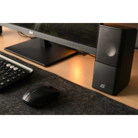 Акустична система 2E PCS202, 2.0, USB, Black