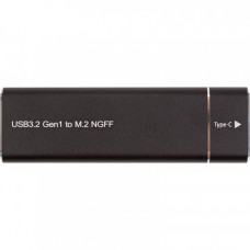 Зовнішня кишеня PowerPlant для SSD M.2 SATA USB3.2 (HC380305)