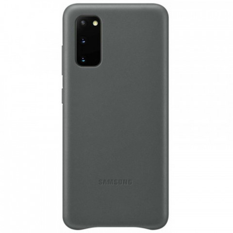 Чохол-накладка Samsung Leather Cover для Samsung Galaxy S20 SM-G980 Gray (EF-VG980LJEGRU)