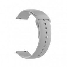 Ремінець ArmorStandart Silicone Watch Strap 22mm Light Grey (ARM80664)