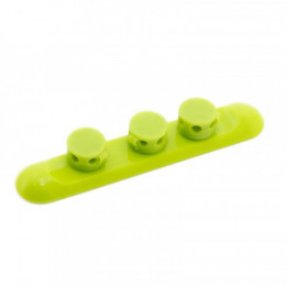 Органайзер для кабеля магнітний Extradigital Cable Clips CC-952 Green (KBC1704)