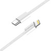 Кабель ColorWay Lightning + USB Type-C (M/M), 3.0 А, 1 м, Grey (CW-CBPDCL061-GR)