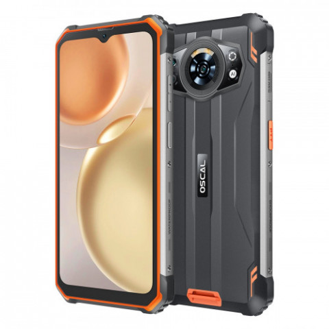 Смартфон Oscal S80 6/128GB Dual Sim Orange