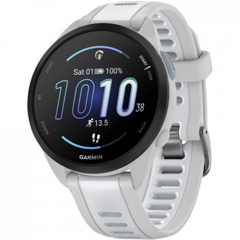 Смарт-годинник Garmin Forerunner 165 Mist Gray/Whitestone (010-02863-AD)