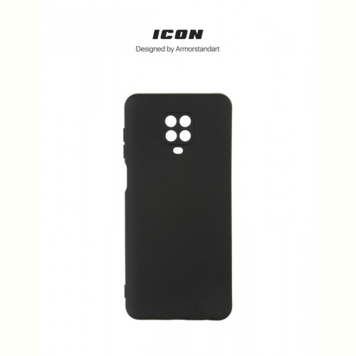 Чохол-накладка Armorstandart Icon для Xiaomi Redmi Note 9S/9 Pro/9 Pro Max Camera cover Black (ARM67488)