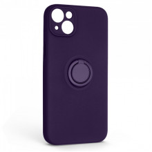 Чохол ArmorStandart Icon Ring для Apple iPhone 14 Plus Dark Purple (ARM68701)